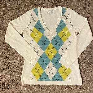 Great Condition NY&CO Size Small New York and Company Sweater White Green